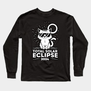 cute eclipse Long Sleeve T-Shirt